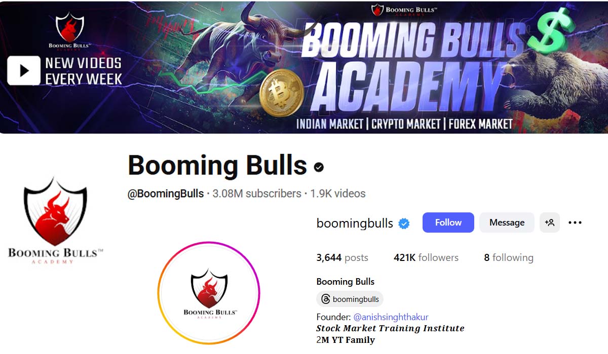 Booming Bulls Trading Program – Offline Batch