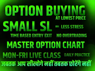LIFETIME TRADING COURSE – by Derivative Trader Sameer