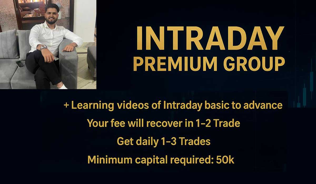 Premium Intraday Group by Trade with Abhay
